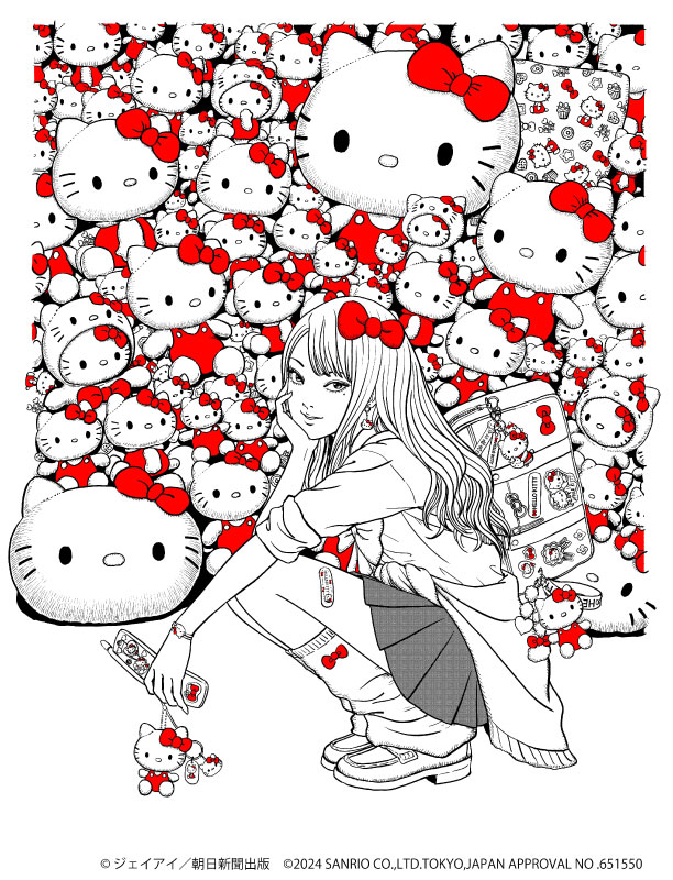 伊藤潤二×サンリオキャラクターズ”奇跡のコラボが実現！ | 伊藤潤二  